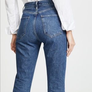 Agolde high waisted Riley jeans size 24